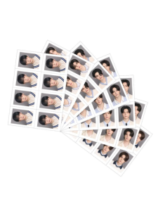 EN-Fu 2024 NI-KI JAKE JAY 4th Anniversary ID Card Photo Collectible One-Inch Animation Character Dollhouse Miniature Figure