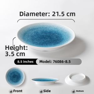 Xiangyuan Beautiful Melamine Dinnerware Plate Commercial Restaurant Hotel Cold Dish Cold Dish Plate Special Restaurant Dish Plate