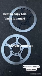 DISK DISC PIRINGAN SUNSTAR 220mm LUBANG 4 JUPITER Z JUPITER MX MIO SCOOPY BEAT VARIO XEON NUOVO BLADE SUPRA FI / PIRINGAN CAKRAM MOTIF KAKI PANAH 220mm / DISC CAKRAM 220mm KAKI PANAH DISK BUTA 220MM SLIM BEAT VARIO SCOOPY MIO SPORTY 5TL MIO SOUL