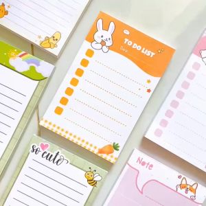 Giấy note ghi chú lập check list kế hoạch dễ thương KHÔNG KEO mặt sau