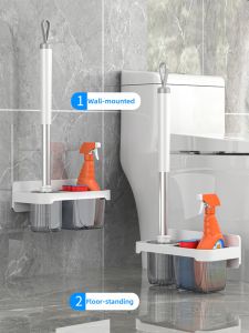SHUHONG | Wall-mounted Gap-free Toilet Brush Holder