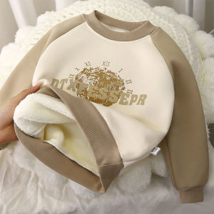 JIFANPAUL | Áo Khoác Hoodie Dày Cho Trẻ Em