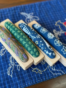 Creative DIY Embroidery Kit Lu Xiu Handmade Embroidery Material Package 3D Embroidery Needles Wood Base Traditional Heritage