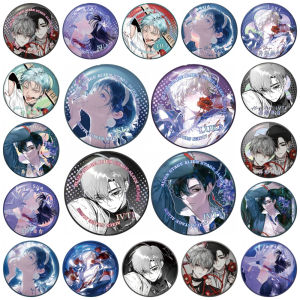 58mm Anime Alien Stage SUA LUKA IVTI TILL Cosplay COSTUME Badge Pin SPTE Tinplate Brooch Porp Gilf﻿