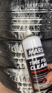 Marsh Tire Foam Cleaner Fast Effective Black Bright Luster Waterproof Anti Fouling