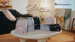 Princeton Glam Single Layer Cooler Bag | Mummy Travel Simpan Susu Lunch Beg | BABY HERO STORE