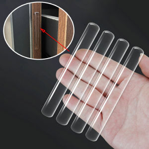 10pcs/set Silicone Self-adhesive Cushion Refrigerator Anti-collision Strip Door Baffle Transparent Invisible Cabinet Bumper Wall Protection Pad