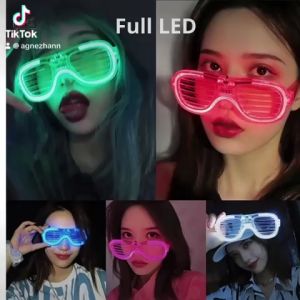 Kacamata LED Colorful & Aksesori Pesta LED