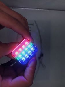 Đèn Hậu Gắn Đuôi Cảnh Báo Đi Đêm 12 Mắt Led Sạc USB Tiện Dụng