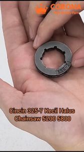 Cincin Rim Sproket Senso Chainsaw 5200 5800 Sprocket Besar Kasar 3/8-7 Kecil Halus Gergaji 52CC 58CC
