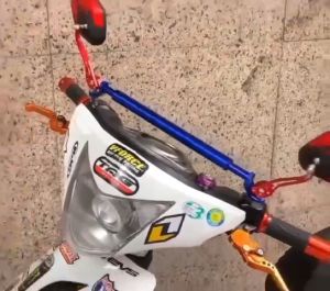 MOTOWOLF Motorcycle Adjustable Extender Bar Balancebar Crossbar Phone Holder Bracket Stabalizer MDL3514