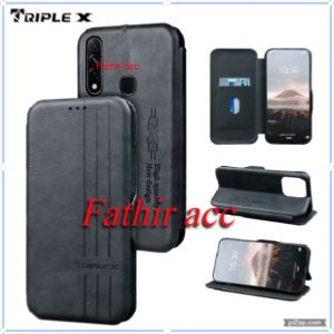 CASE DOMPET MOTIF HP VIVO V20 SE LEATHER CASE FLIP WALLET HARDCASE KULIT DOMPET HP