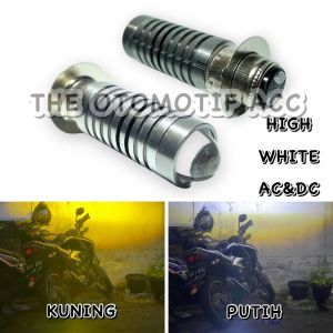 PROMO Lampu Led Depan Motor H6 Laser 2 Warna / Led H6 Laser Bebek Matic 2 Warna Universal - TOA