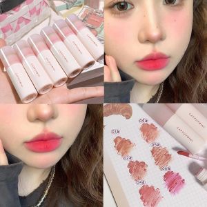 VEDO 💕COD Cappuvini Lip Tint Matte Velvet Lip Glaze Tahan Lama Dan 24 Jam Velvet Lasting Matte Lip Cream Kosmetik Bibir