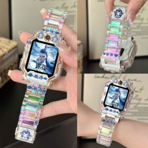 Đồng Hồ Đeo Tay Trẻ Em Gradual Glowing Buckle Dây Đeo Thể Thao Bằng Nhựa Cho Điện Thoại Di Động Z9/Z8/Z7 Z11 Z10 Sport Z1 Q2A/Z1S Q1A D2D3