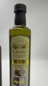 AL MADINAH ORGANIC COCONUT OIL  Cold Pressed Extracts From Fresh Cocount { 250ML 500ML }