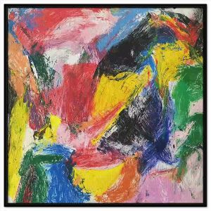 Tranh sáp dầu tranh trừu tượng hiện đại. Tranh treo tường dán tường canvas trang trí. CGI-1904