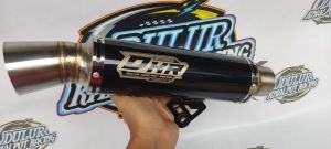 SILINCER knalpot samlong original DKR - DULUR KNALPOT RACING inlet 38 & 50 mm