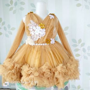 dress petite renda bisa request warna + freee bando