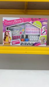 [KST] Mainan Kuku Salon Anak Nail Spa Beautiful Beauty Bomb 21pcs Anak Perempuan Kado Ulang Tahun