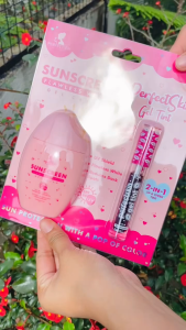 Perfectskin Flawless White Sunscreen with Lip and Cheek Tint Bundle -Sun Protection and Natural Look