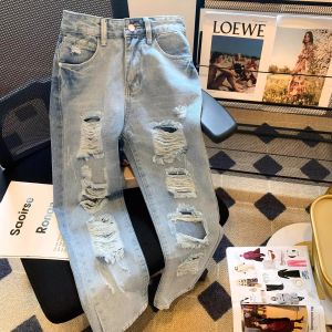 YEBO | Athflow Style Ripped Jeans