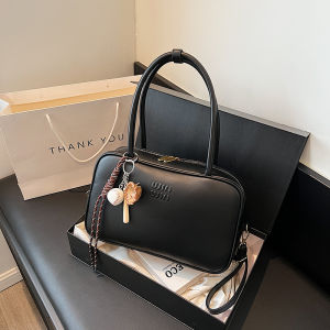 Satchel Shoulder Bag Crossbody Bag Fashion Simple Western Style Japanese and Korean Bags 2024 New Arrival Trendy Ins Elegant Underarm Bag