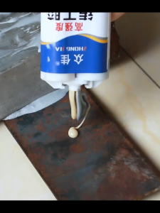 CASTA Lem Ab Besi Super Kuat Tahan Panas Lem Perekat Super 100g Untuk Reparasi Mobil / Rumah (Lem Besi Kayu Kaca Plastik Karet Metal)Lem Perekat Super Pasta Perbaikan Metal Casting Glue 【Dapat Digunakan Selama 20 Tahun 】