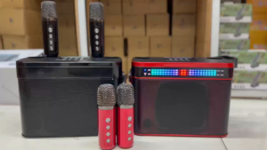 ลำโพงบลูทูธ YS-224 ชุดเสียงไมโครโฟน มีไฟLED มีสายหิ้วสะดวกในการพกพา เสียงดีเยี่ยม ลำโพงไร้สาย เสียงดี มีช่องวางไมค์