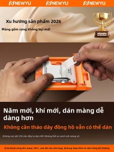 Newyu | Smart Dust-Free Installation Full Coverage HD Anti-explosion Watch Screen Protector