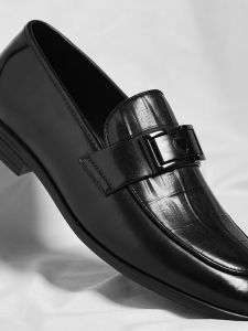 Loafer Shoes Easy-on Comfort Leather Shoes