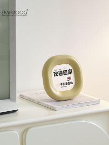 Emitdoog Luxury Home Decorations Welcome Back Home Tabletop Ornaments TV Cabinet Entrance Hall Light Elegant High-end Accessories