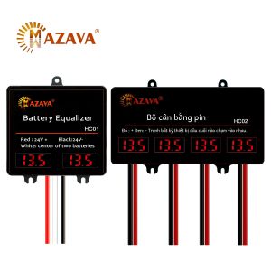 Bộ Cân Bằng Điện Áp Pin Chủ Động MAZAVA HC01 HC02 Cho Pin Axit Chì 2S 4S Bộ Cân Bằng Điện Áp 12V Phụ Kiện Bộ Sạc Năng Lượng Mặt Trời