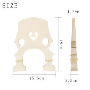 4/4 3/4 1/2 1/4 1/8 Maple Double Bass Bridge Adjustable Height Bass Bridge Upright Double Bass Bridge Cello Auxiliary Tools