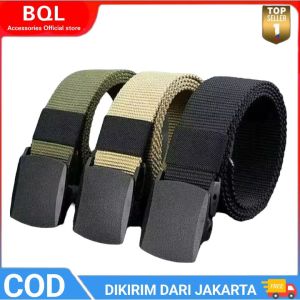 TERMURAH!! Gesper / Sabuk Pria / Tali Ikat Pinggang Pria Anti Xray Plastik IP02 Automatic Buckle Keren Gesper Plastik Berkualitas