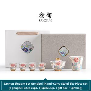 SANXUN | Luxury Ceramic Teaware Set