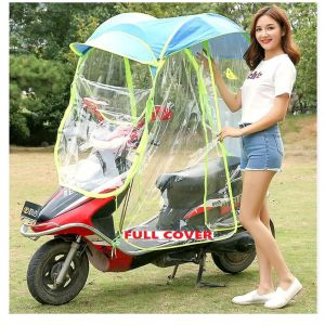 COD Kanopi Motor FULL TIRAI DUS Payung MOTOR FULL COVER WINGS COVER MOTOR RAPAT MOTOR Anti Hujan Air TERMURAH