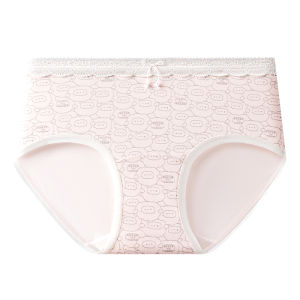 MiiOW | Girls Cotton Underwear Triangle Shorts Anti-Bacterial Comfortable Breathable Skin-Friendly Seamless Home Wear For Children