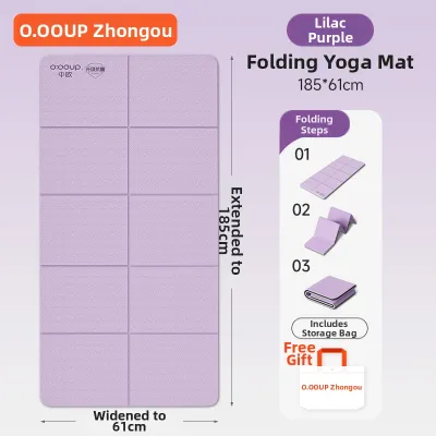 Foldable Non-slip Silent Yoga Mat