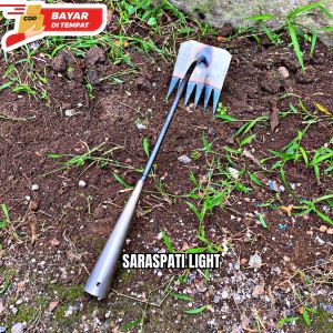 ALAT GARUKAN RUMPUT LIAR 6 GARPU - PENCABUT RUMPUT BAHAN FULL BESI