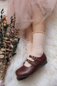 ถุงเท้าเด็กผ้าฝ้ายผสมคอตตอนสั้น 20 แบบ ฤดูใบไม้ร่วง/ฤดูหนาว ถุงเท้าเด็กผู้ชายและผู้หญิง ไร้กระดูก กลางน่อง ถุงเท้าเด็ก