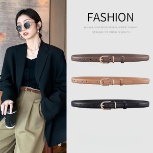 Summary High-End Style Womens Leather Belt