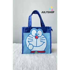 กระเป๋าผู้หญิง กระเป๋าอเนกประสงค์ กระเป๋าถือ กระเป๋าใส่ของ กระเป๋าใส่ของลายการ์ตูน กระเป่าปิ่นโต ขนาด 12*24*23ซม