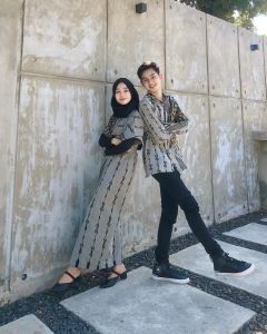 SET COUPLE DRESS & KEMEJA TUNIK TERBARU BAJU KONDANGAN BAJU PREWED DLL