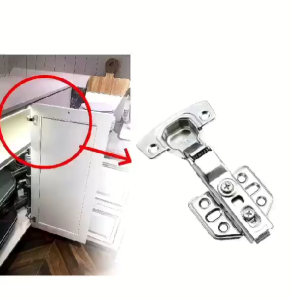 2Pcs Soft Close Concealed Hinges for Quiet Cabinet Doors