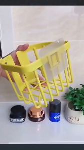 Bathroom Waterproof Tissue Holder Wall Mount Punch-Free Suction Cup Toilet Paper Storage Box