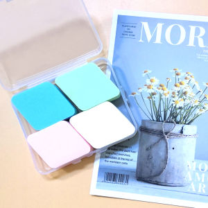 Beauty Fox Four Color Large Diamond Sponge Makeup Egg Powder Puff Foundation Special Sponge Dry Wet Use Beauty Tool
