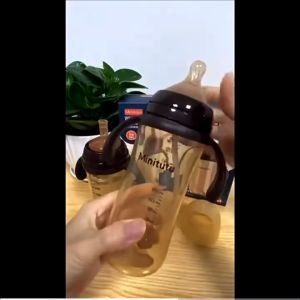 Minitutu Botol Susu Bayi (WIDE NECK) 3 IN 1 Puting Susu Gravity Ball Anti Kolik