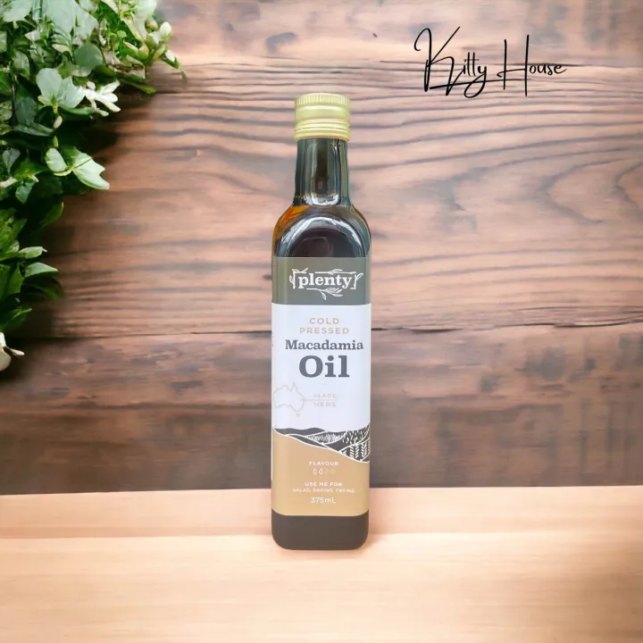 Dầu macca ép lạnh Maccadamia Oil Plenty Úc chai 375ml