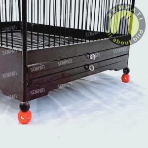 SEMPATI Kaki Karet Sangkar Model Spiderman Isi 4 Kaki Karet Sangkar Kandang Kotak Burung Kacer Kenari Cucak Ciblek Blackthroat Karet Penyangga Tebok Sangkar Burung